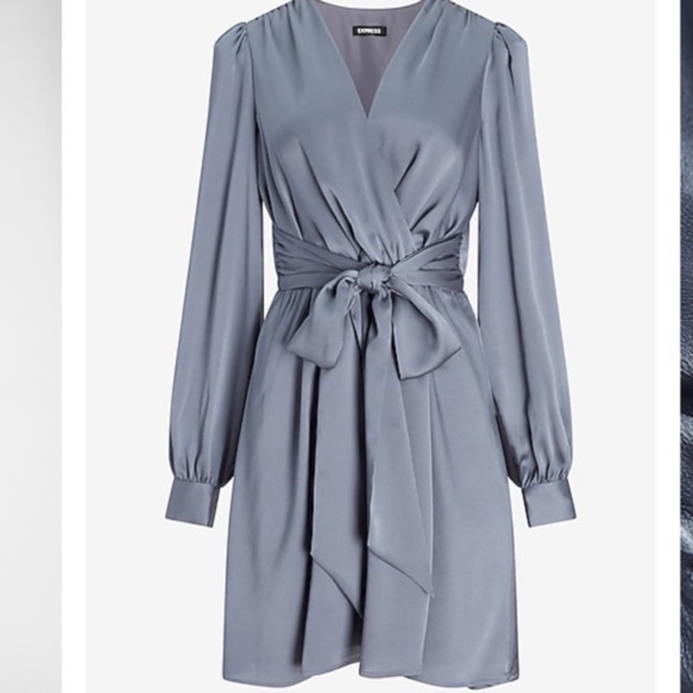NEW Express Wrap Front Dress